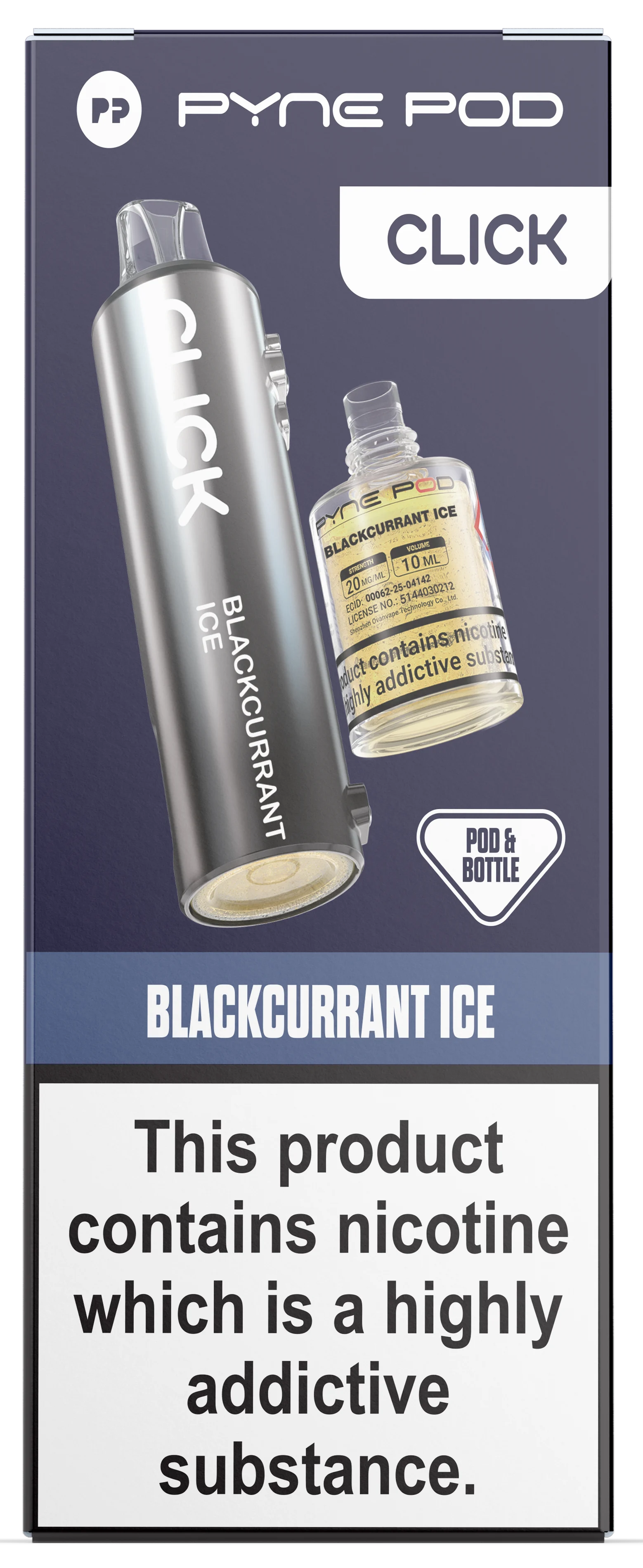 Blackcurrant Ice Pyne Pod Click Pods